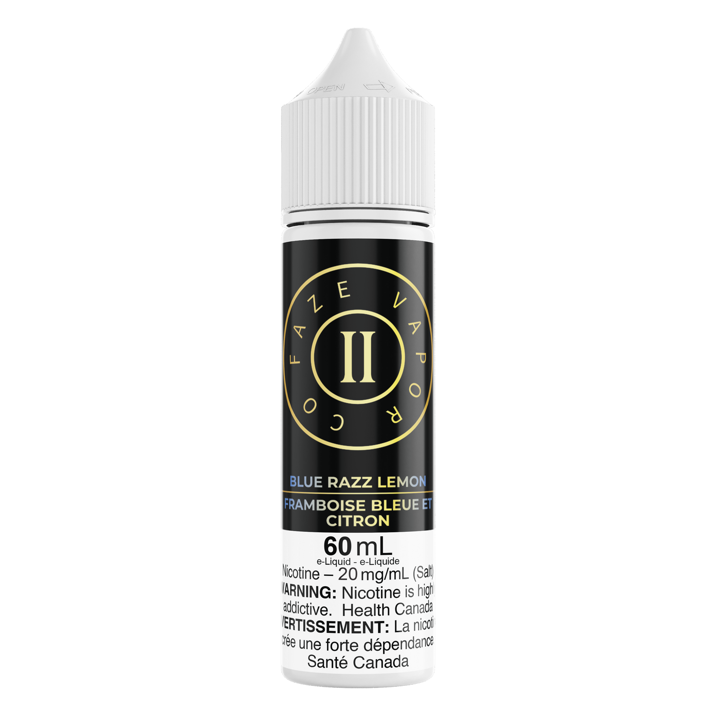 Faze 2 60mL Salts - Blue Razz Lemon