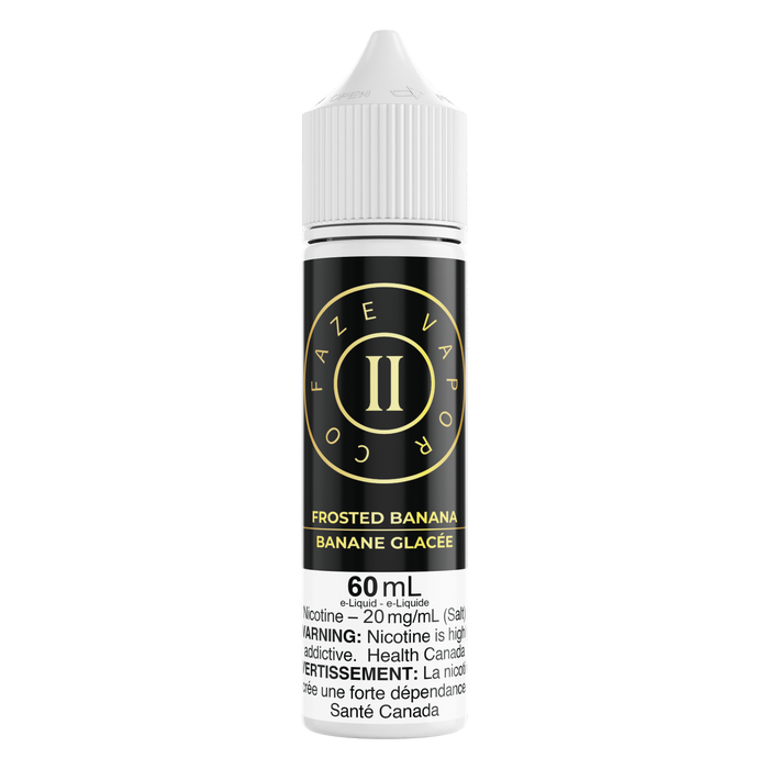 Faze 2 60mL Salts - Frosted Banana