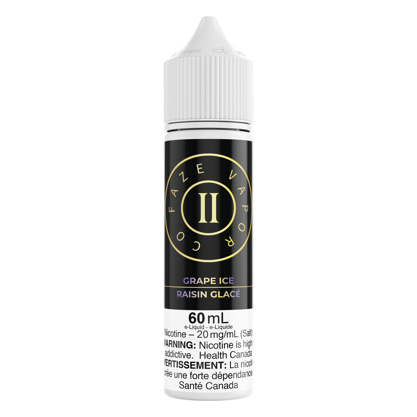 Faze 2 60mL Salts - Grape Ice