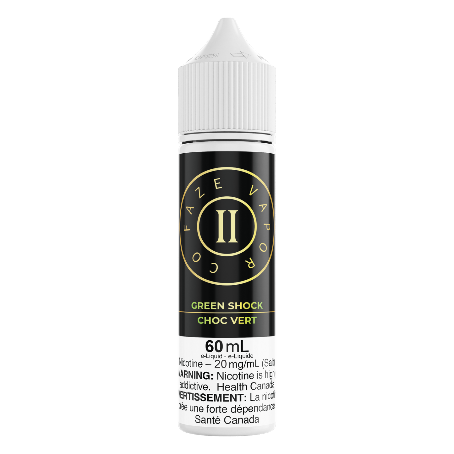 Faze 2 60mL Salts - Green Shock