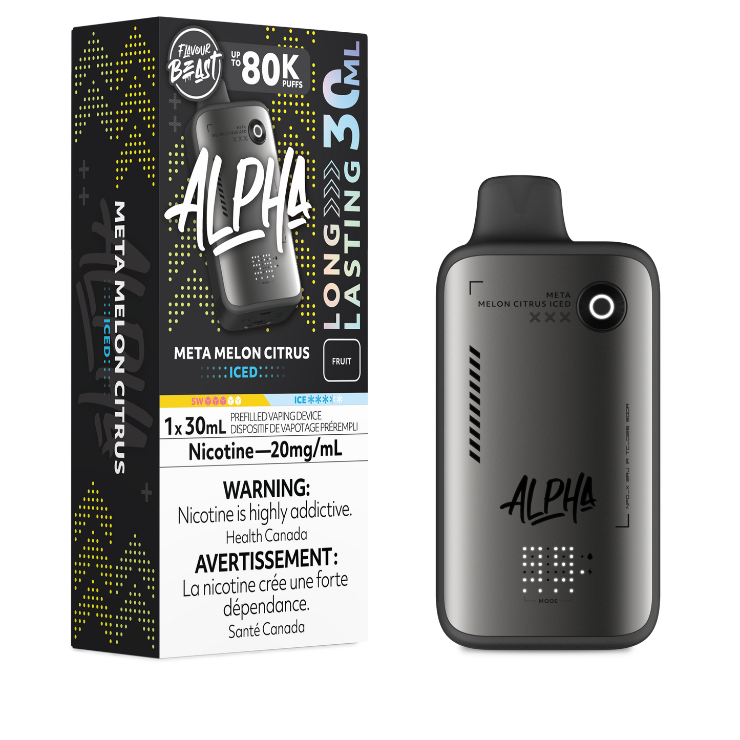 Flavour Beast Alpha Disposable Vape 30mL **20% OFF MSRP**
