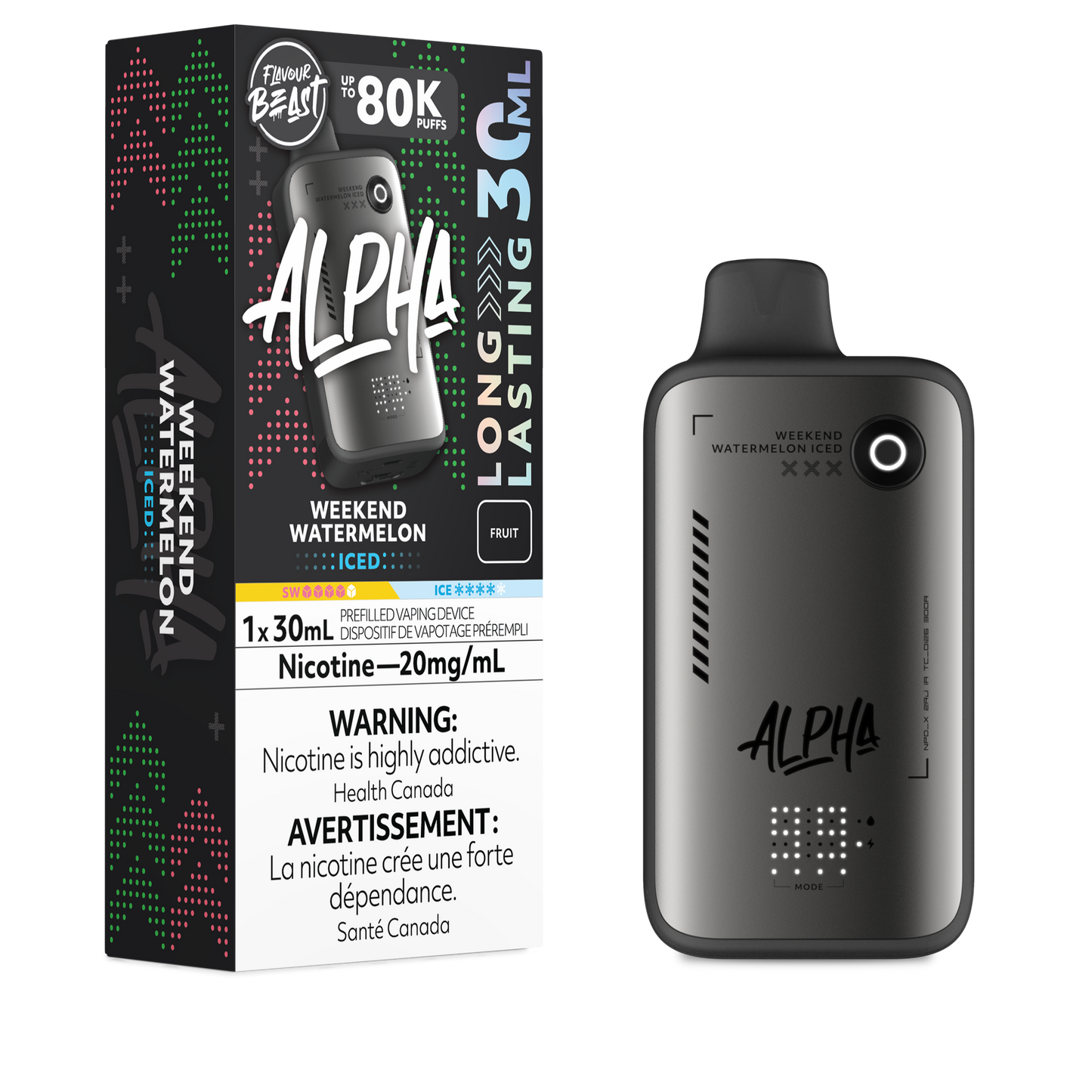Flavour Beast Alpha Disposable Vape 30mL **20% OFF MSRP**