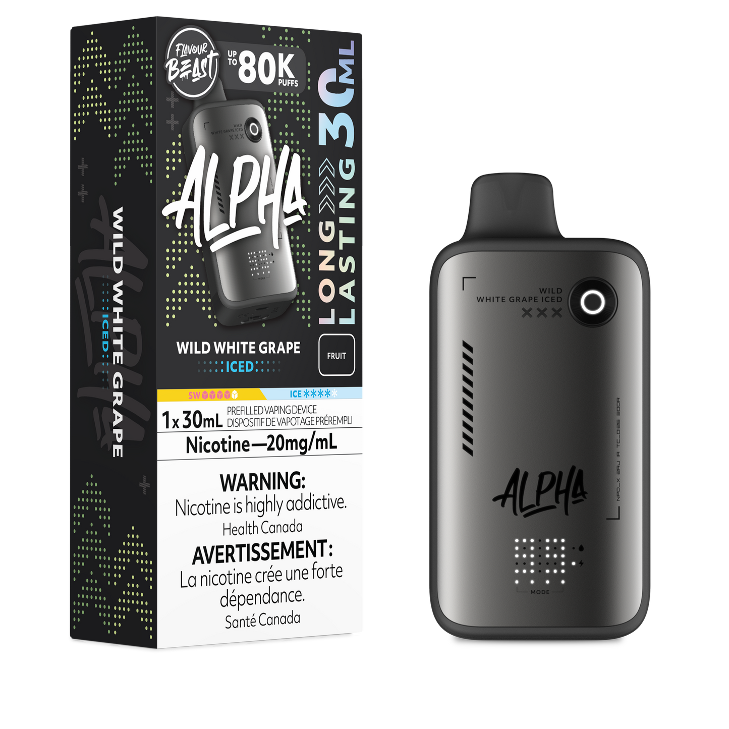 Flavour Beast Alpha Disposable Vape 30mL **20% OFF MSRP**