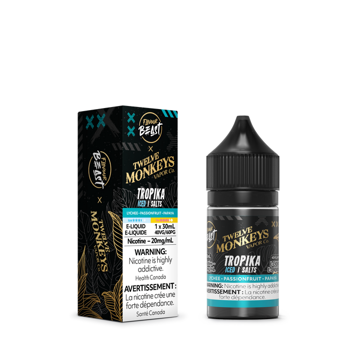 Flavour Beast x Twelve Monkeys E-Liquid - Tropika Iced
