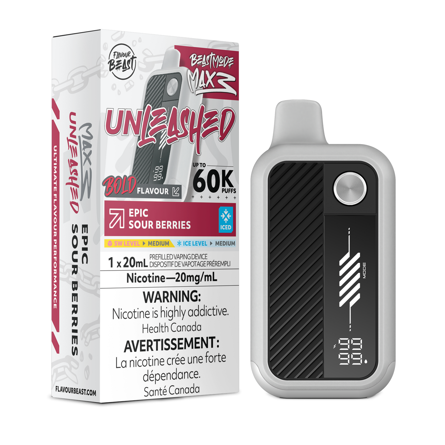 Flavour Beast Mode MAX 3 Disposable Vape 20mL