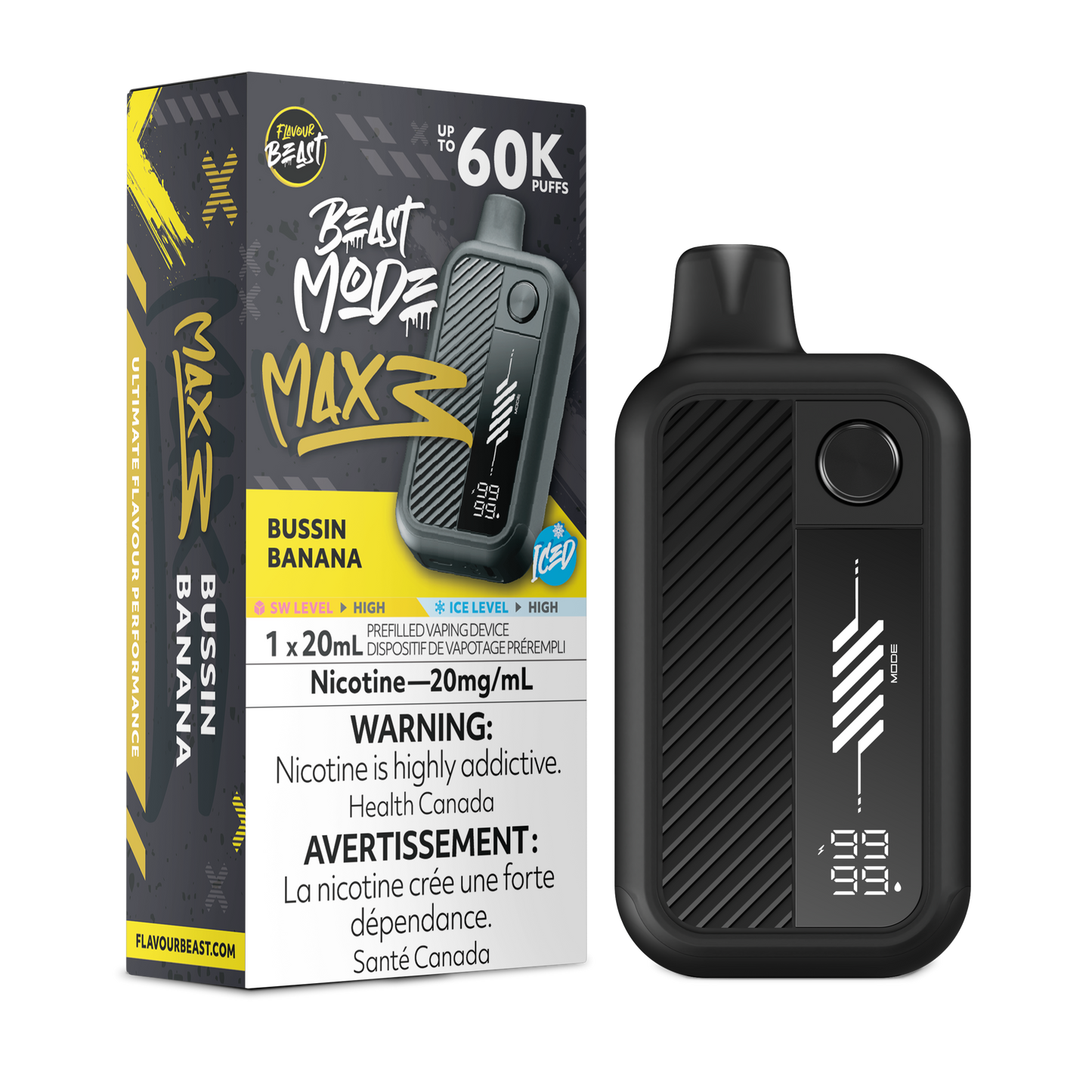 Flavour Beast Mode MAX 3 Disposable Vape 20mL