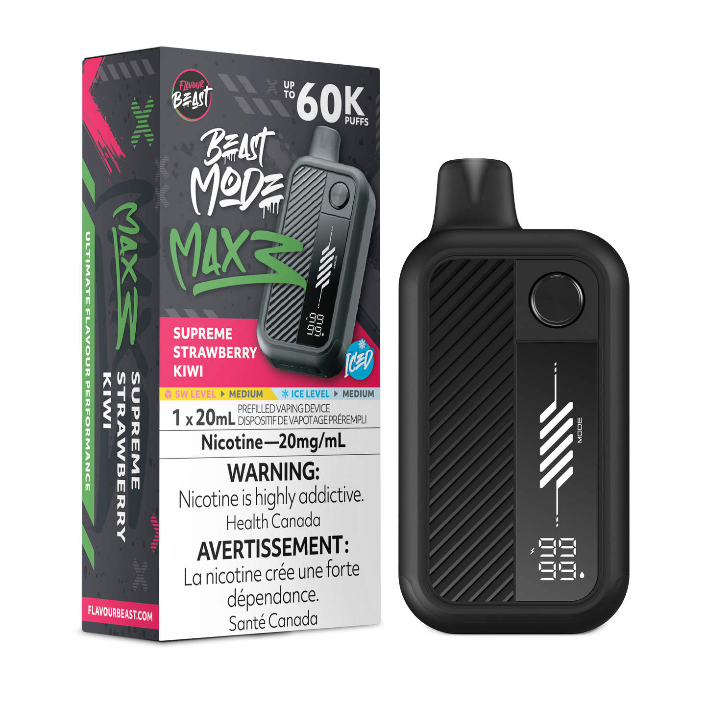 Flavour Beast Mode MAX 3 Disposable Vape 20mL