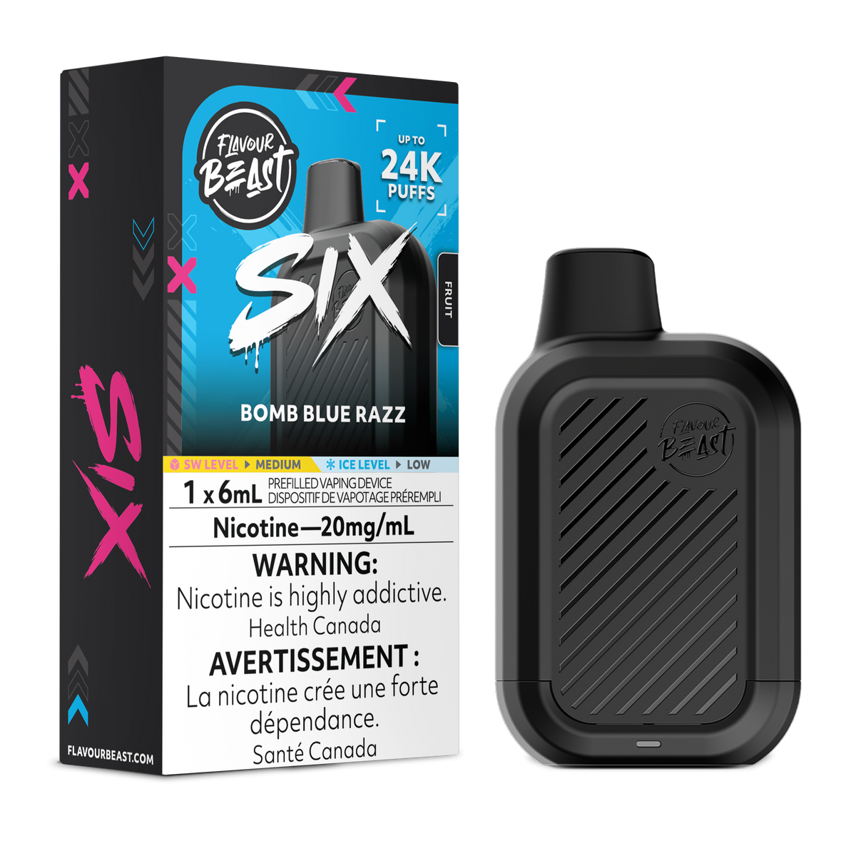 Flavour Beast SIX Disposable Vape 6mL