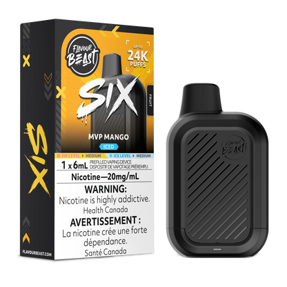Flavour Beast SIX Disposable Vape 6mL