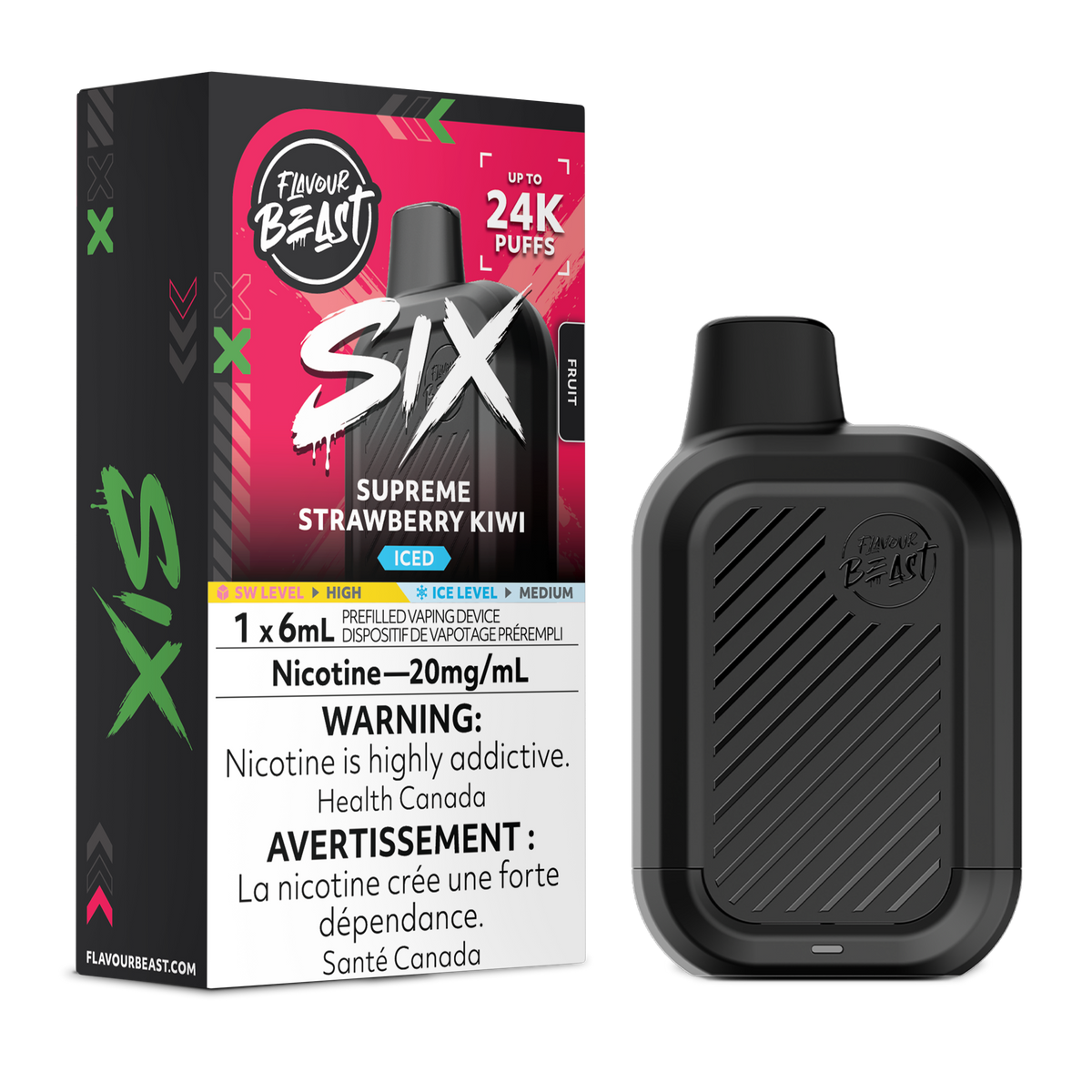 Flavour Beast SIX Disposable Vape 6mL