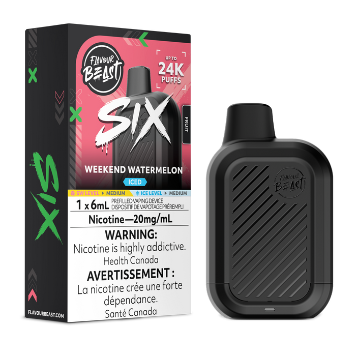 Flavour Beast SIX Disposable Vape 6mL