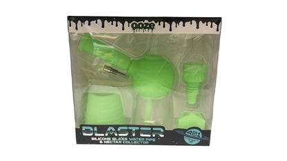 Ooze Blaster - Plate-forme hybride 4 en 1 en verre et silicone avec bang