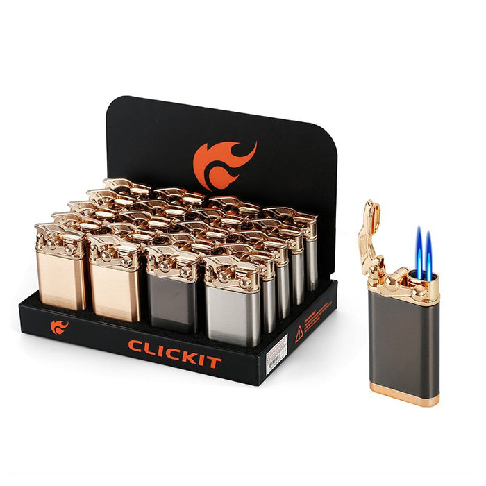Click-It - Regal Double Flame Torch