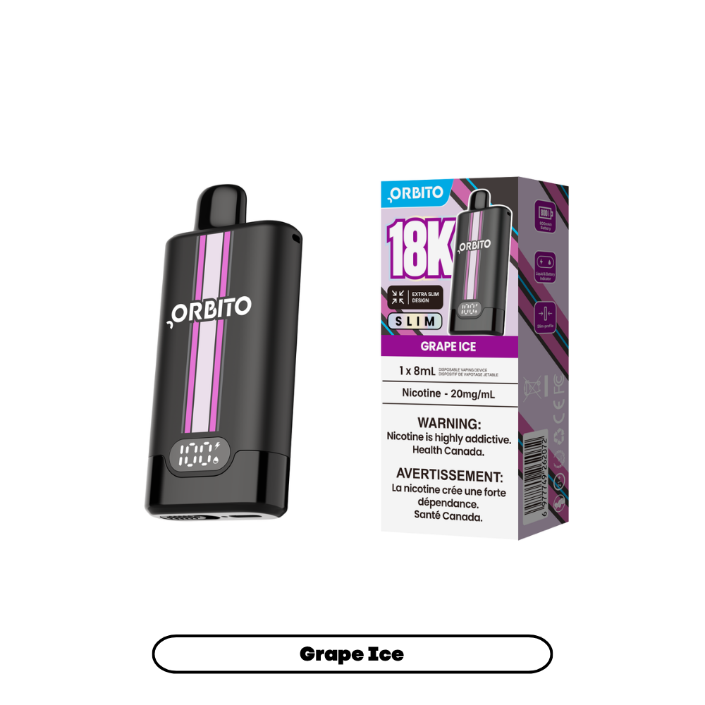 Orbito Slim 18K Disposable Vape 8mL **Launch Special**