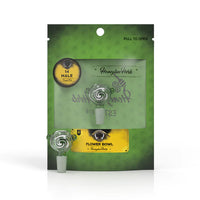 Herbe aux abeilles - Bol à fleurs en verre FB-10