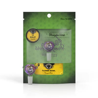 Herbe aux abeilles - Bol à fleurs en verre FB-10