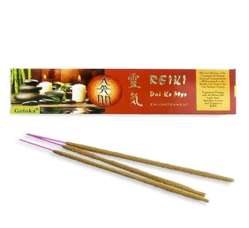 Goloka – Reiki Dai Ko Myo (Enlightenment) 9″ Incense Sticks (15g)
