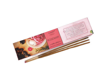 Goloka – Aromatherapy Series 9″ Incense Sticks Rosemary (15g)