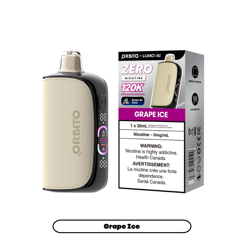 Orbito Lumo AI 120K Disposable Vape 30mL