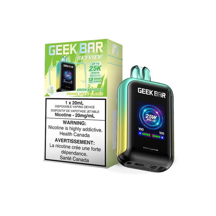 Geek Bar Skyview 25K Puff Vape jetable 20 ml | Boutique en ligne Canada Geek Bar Skyview 25K Puff Vape jetable 20 ml | Boutique en ligne Canada