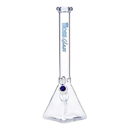 Hoss Glass - 18" 7mm Pyramid Base Beaker