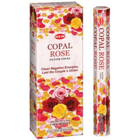 HEM - Copal Rose Incense Sticks - 20 Sticks