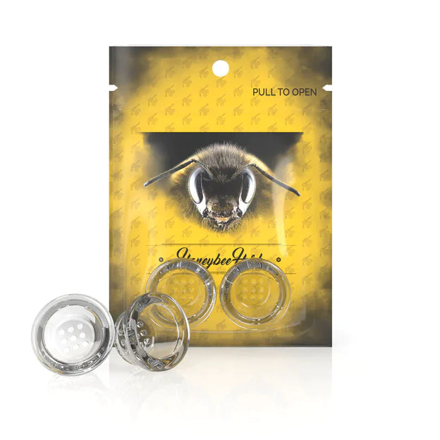 Honeybee Herb - Écran de pipe en verre