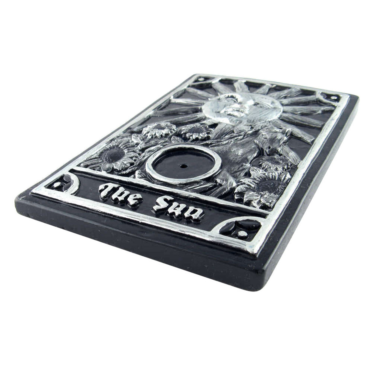 Tarot Sun Flat Incense Burner