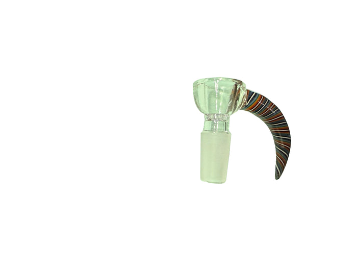 Wig-Wag Handle Glass Bowl