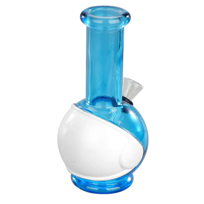 6" Round Base Mini Glass Bong