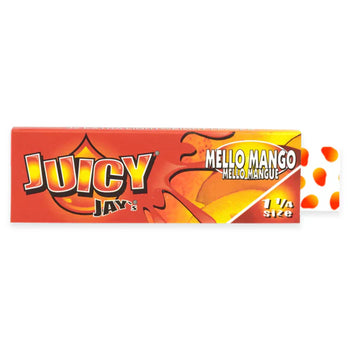 Juicy Jay's - 1.25" Rolling Papers - Mello Mango