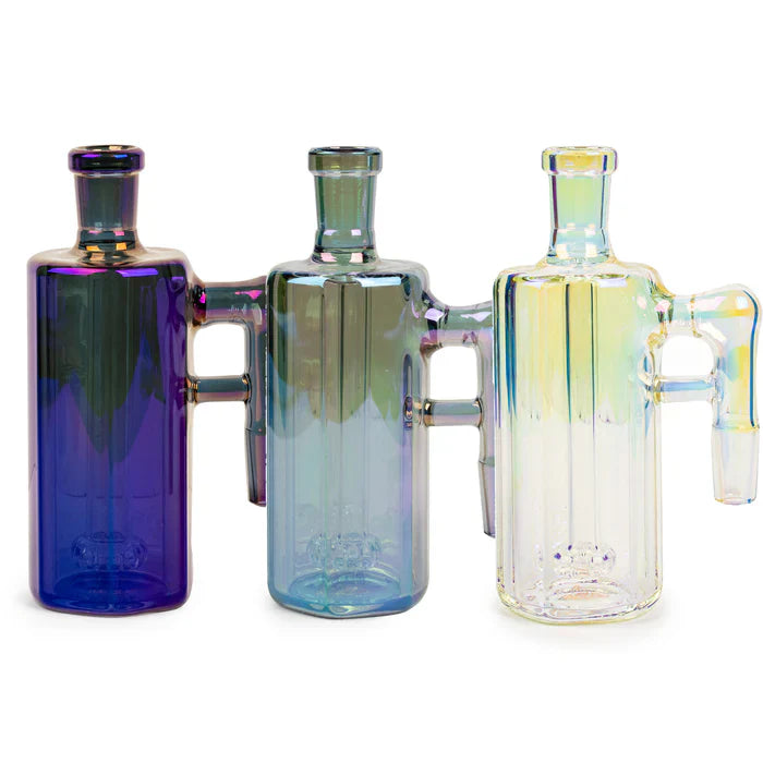 Red Eye Tek® - 14mm 90 Degree Metallic Terminator Finish Hex Tube Ash Catcher