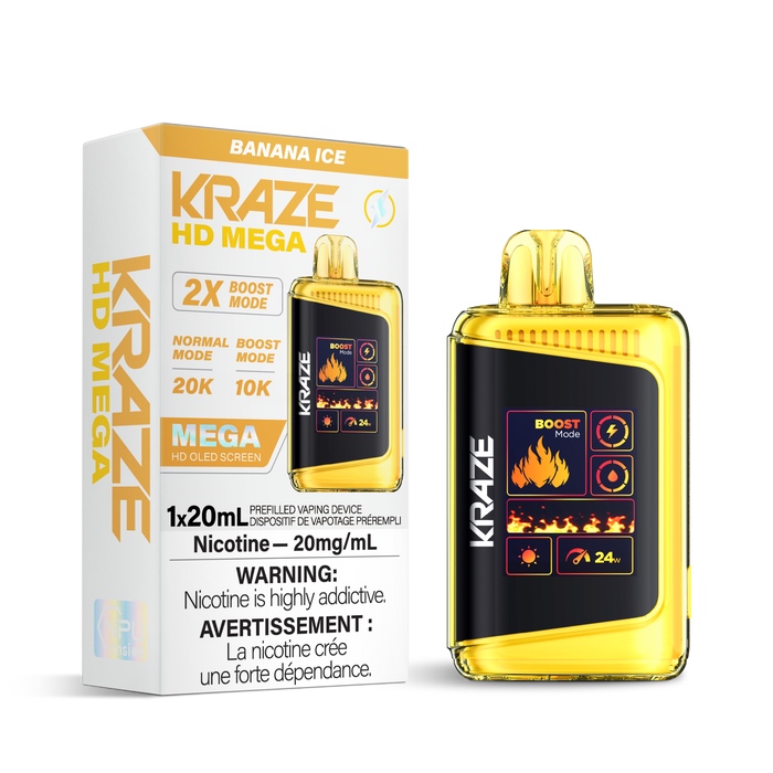 Kraze HD Mega 20k Rechargeable Vape Canvape.com Kraze HD Mega 20k Rechargeable Vape Canvape.com