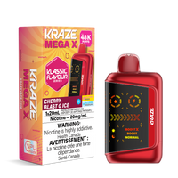 Kraze Mega X Rechargeable Disposable Vape 20mL