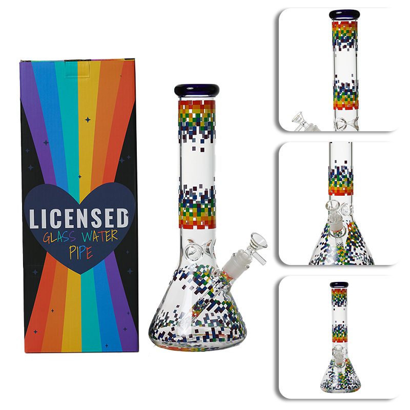 14″ 5mm Glass Beaker Bong