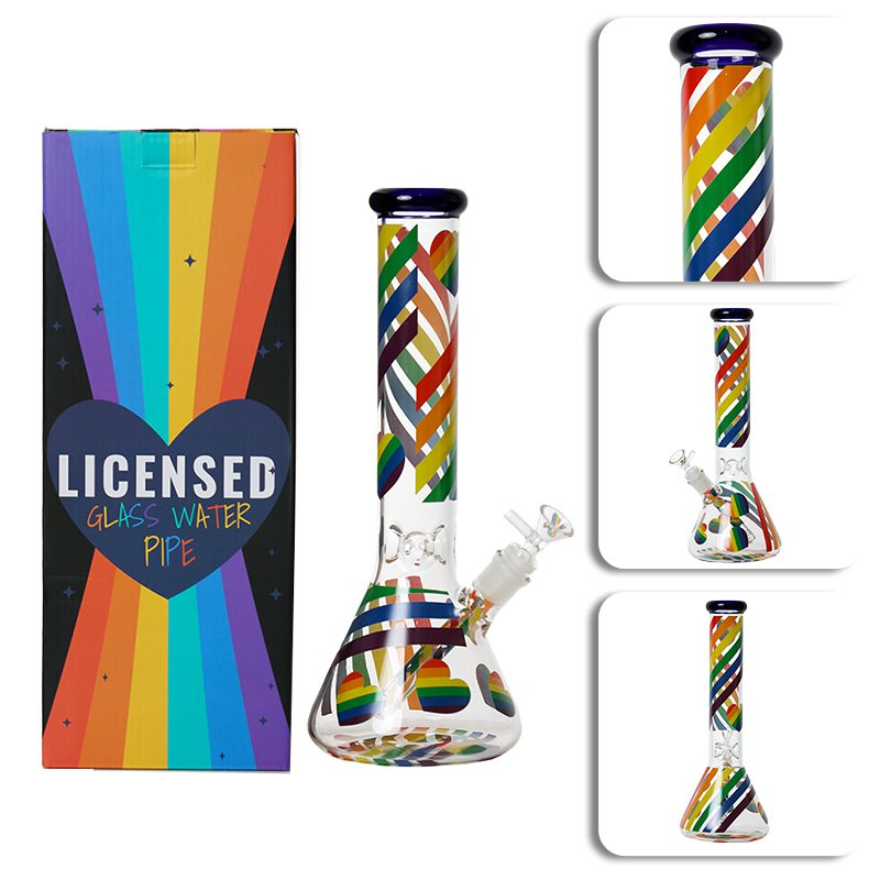 14″ 5mm Glass Beaker Bong