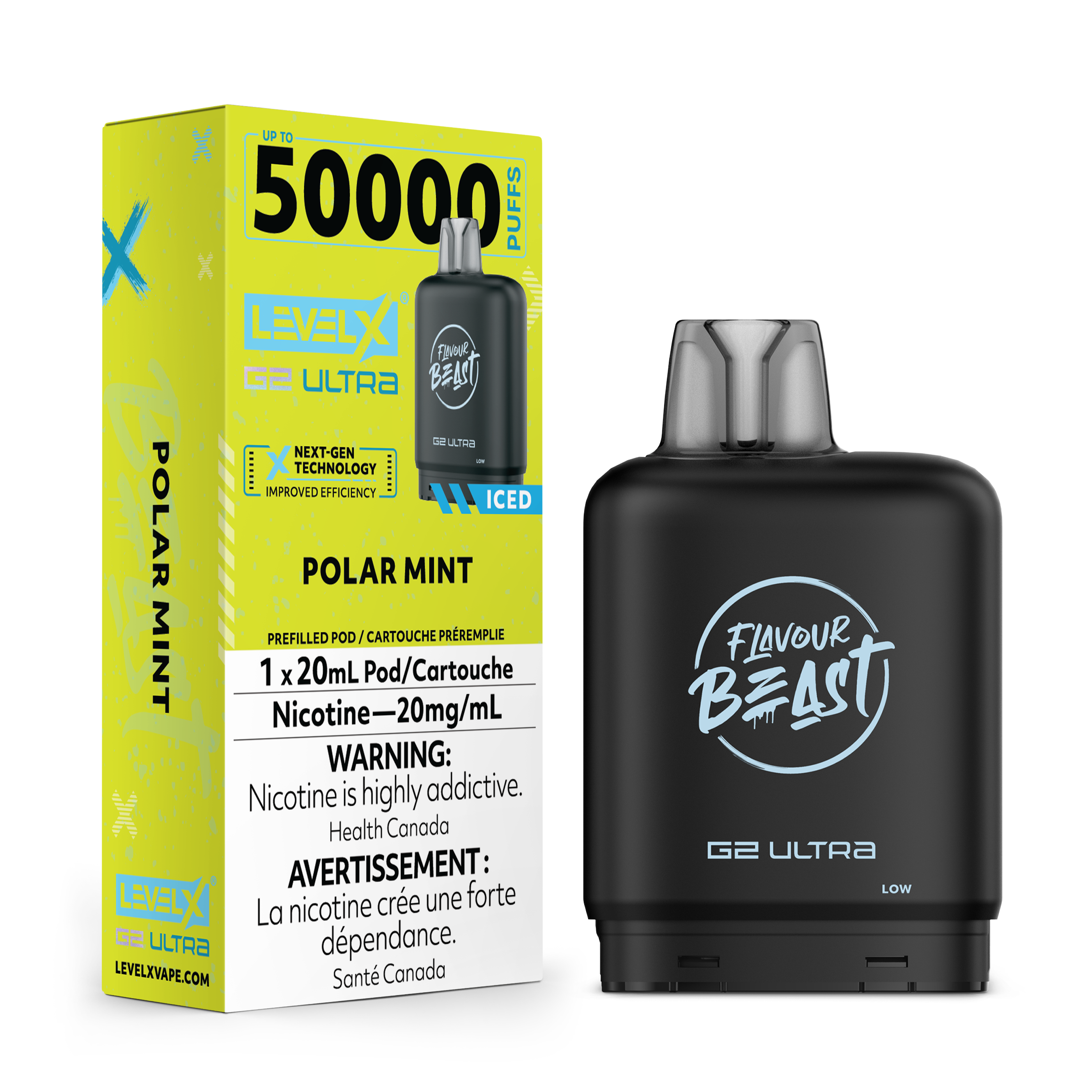 LVL X G2 Ultra 50K - Polar Mint