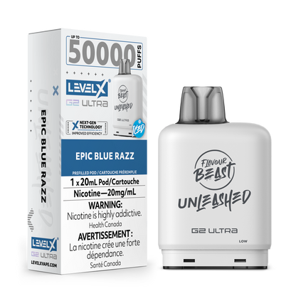 Flavour Beast Unleashed Level X G2 Ultra Replacement Pod 20mL