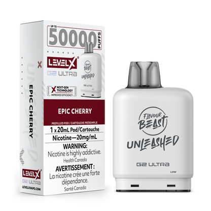Flavour Beast Unleashed Level X G2 Ultra Replacement Pod 20mL