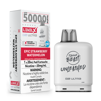 Flavour Beast Unleashed Level X G2 Ultra Replacement Pod 20mL