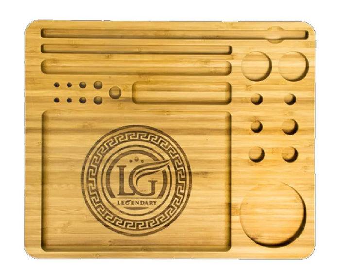 Legendary Deluxe Wood Rolling Tray