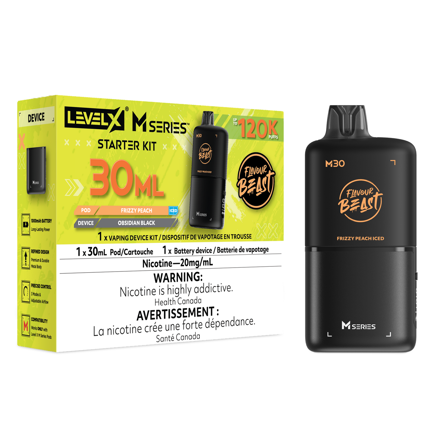 Flavour Beast Level X M Series Starter Kit 30mL