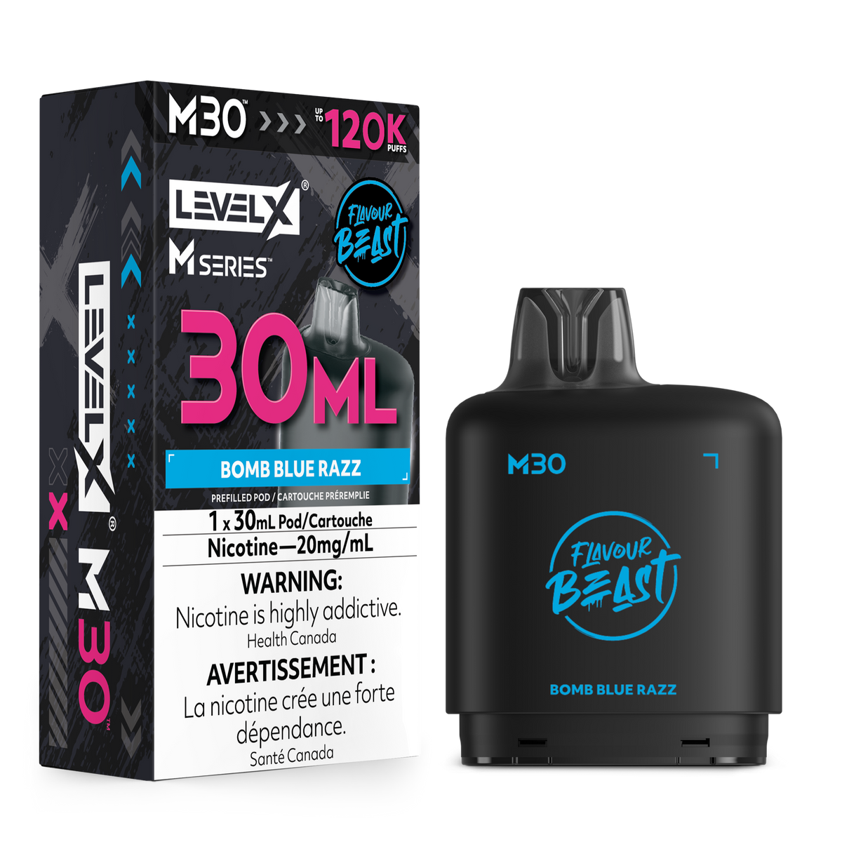 Flavour Beast Level X M Series Replacement Pod 30mL