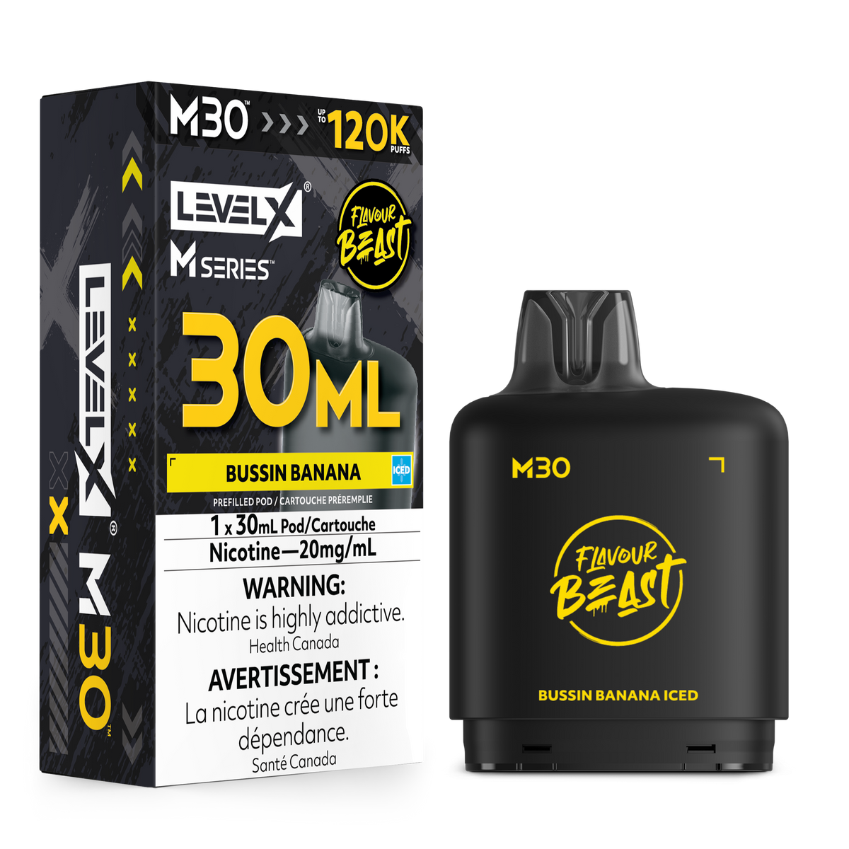 Flavour Beast Level X M Series Replacement Pod 30mL