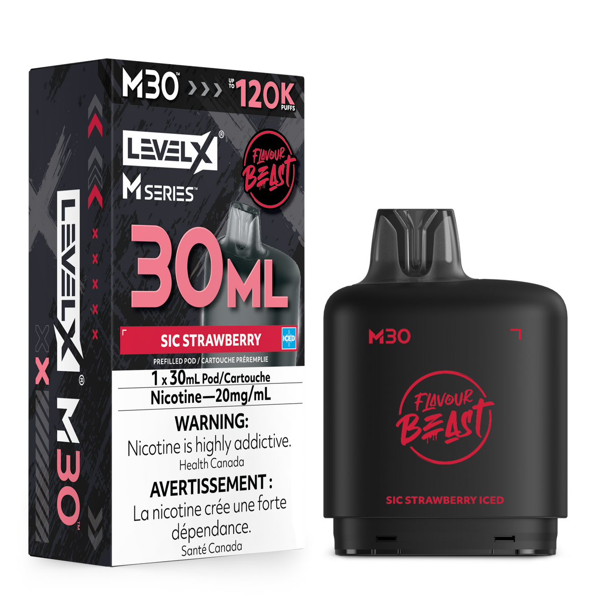 Flavour Beast Level X M Series Replacement Pod 30mL