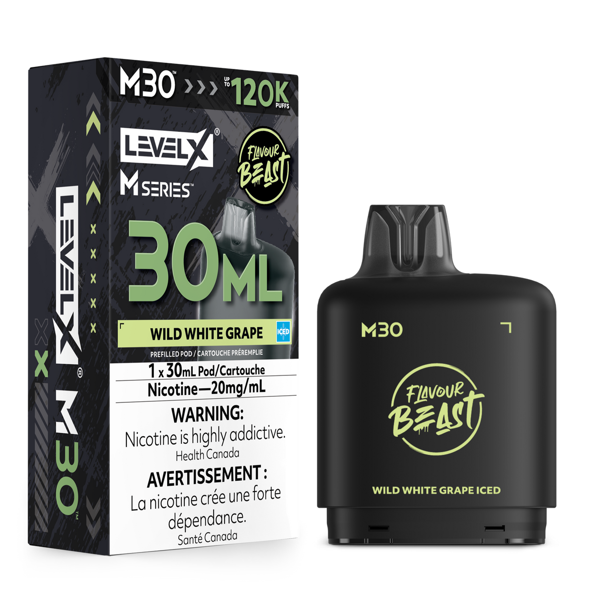 Flavour Beast Level X M Series Replacement Pod 30mL