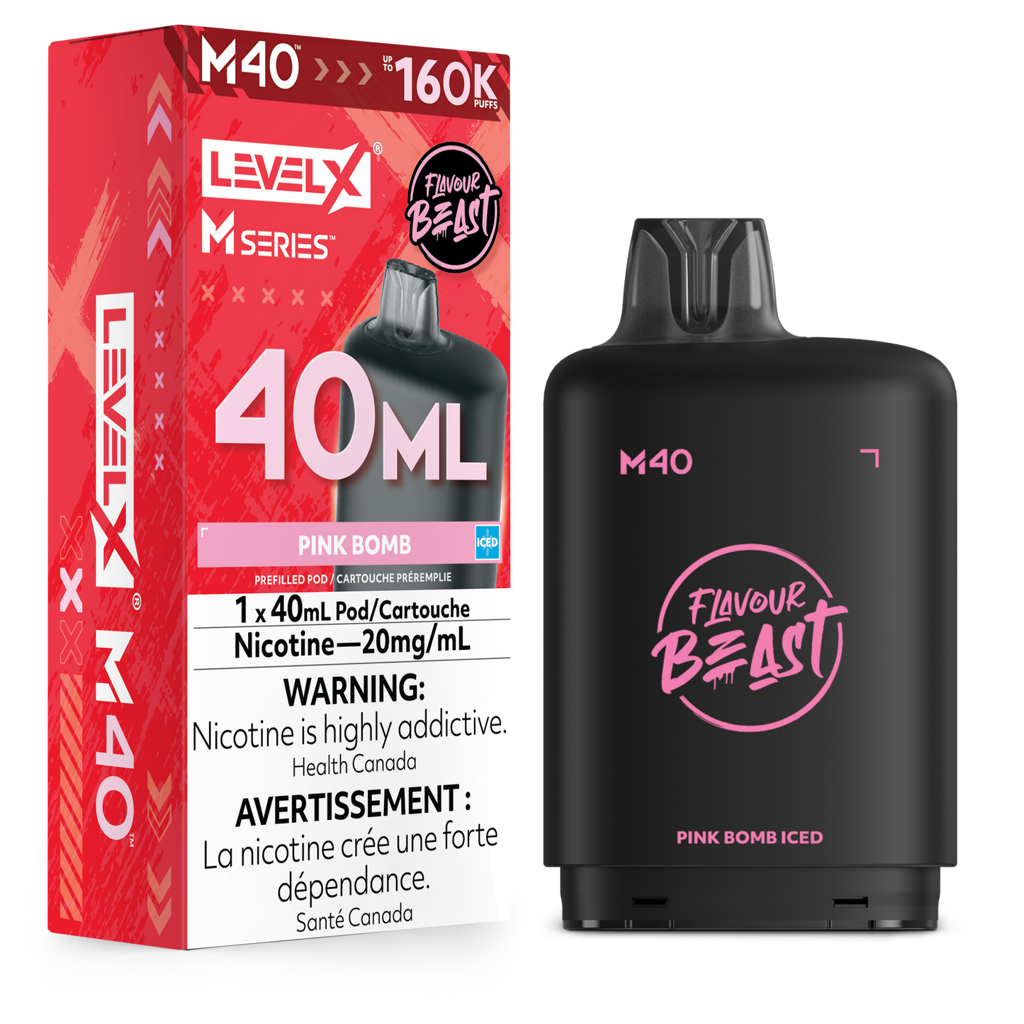 Flavour Beast Level X M Series Replacement Pod 40mL