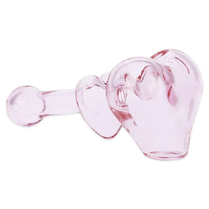 Lovely Hearts - 4" Glass Hand Pipe
