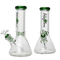 Johnny Green - 10″ 9mm Beaker w/ Elephant Joint and Grid Percolator Slide