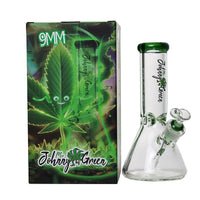 Johnny Green - 10″ 9mm Beaker w/ Elephant Joint and Grid Percolator Slide